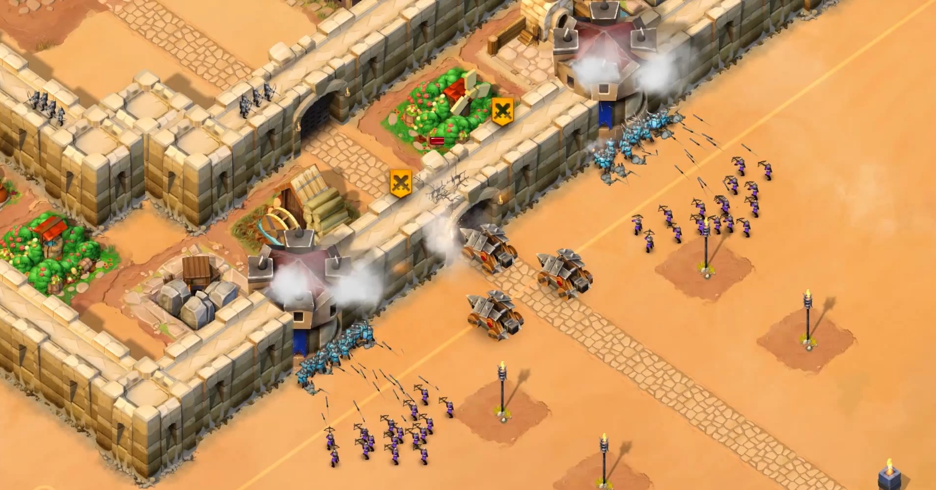 This is Age of Empires Castle Siege. A clear clone of Clash of Clans in a bad attempt to bring F2P to Windows.